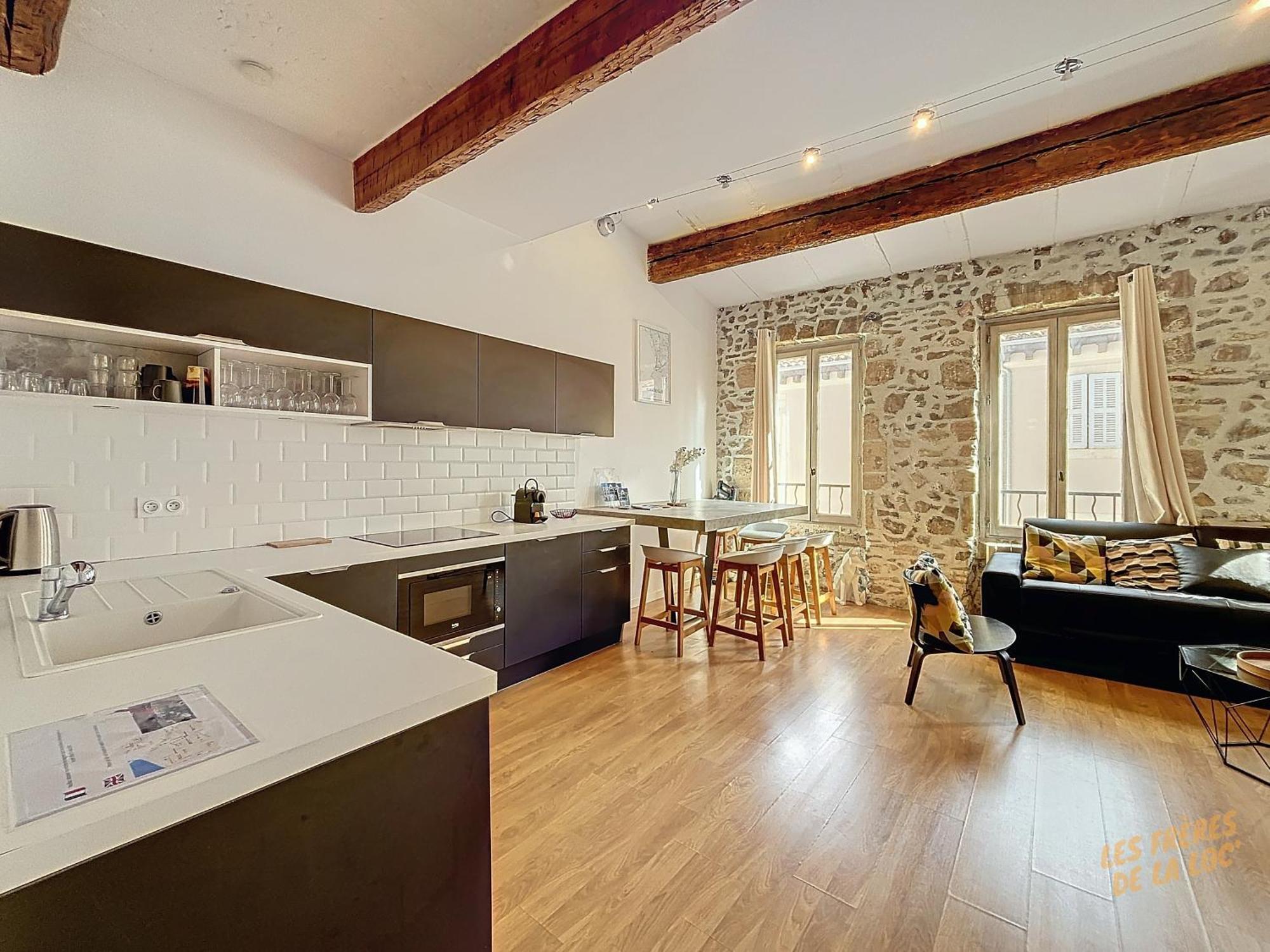 Charmant Appartement Au Vieux-Port - Climatisation - Les Freres De La Loc' Marsilya Dış mekan fotoğraf